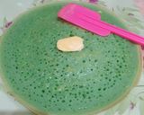 Foto langkah ke 6 dari resep Martabak manis pandan Teflon (No Telur, No Ragi).