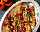 A picture of step 6 of Masala Butter Babycorn.