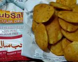 A picture of step 4 of Aalu k Pakorhay #Cookpadapp #Iftar_Contest #CookingSpecial.