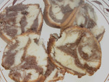 Torta marmolado en licuadora