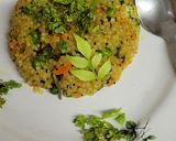 A picture of step 7 of Quinoa upma.