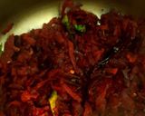 A picture of step 4 of Beetroot with coconut and curd.