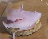A picture of step 2 of Croque Madame and Monsieur.
