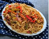 A picture of step 7 of Veg Chowmein.