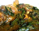 A picture of step 15 of Oha and Uziza Soup.