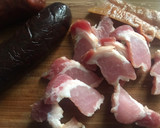 Foto del paso 4 de la receta: Potaje de alubias de bote, al estilo asturiano (con chorizo, morcilla y panceta)
