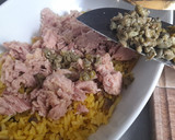 Foto del paso 1 de la receta: Ensalada de arroz, atún y alcaparras