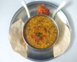 A picture of step 11 of Lasuni Dal Palak Khichdi.
