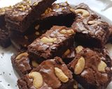 Foto langkah ke 18 dari resep Shiny Fudgy Brownies ; Brownies legit mengkilap dan tipsnya.