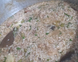 A picture of step 7 of Mutton Pulao.