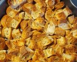 A picture of step 1 of Egyptian dessert.