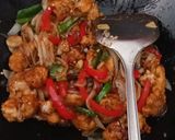 Foto langkah ke 8 dari resep Ayam lada hitam ala restoran simpel #BikinRamadanBerkesan.