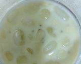 A picture of step 3 of Almonds and sabja sharbat.