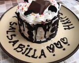 Foto langkah ke 7 dari resep Black Forest Mini (Birthday Cake).