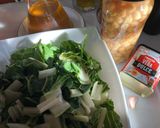 Foto del paso 1 de la receta Potaje de garbanzos con acelgas, panceta ibérica y jamón