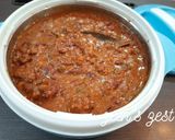 A picture of step 4 of Rajma Keema.