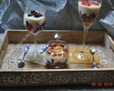 A picture of step 7 of Fruity Rice Pudding  فرنی میوه ای.