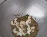 A picture of step 1 of Oats Upma.