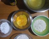 Foto del paso 1 de la receta: Jelly Roll relleno de crema pastelera de limón 🍋✨