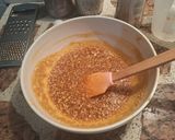Foto del paso 1 de la receta: Budín húmedo de zapallo y cacao con avena vegano 🍫