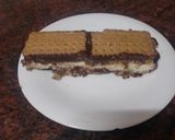 Foto del paso 6 de la receta: Tarta de galletas de mamá con chocolate y coco