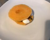 Une image de l'étape 5 de Melon « tour de pise » à la menthe fraîche et mozzarella di buffala.