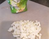 Une image de l'étape 1 de Arancini Di Mozzarella.