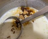 A picture of step 3 of Sabudana Kheer with Yakult.