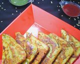 मूंग दाल टोस्ट (Moong Dal Toast recipe in Hindi) रेसिपी चरण 4 फोटो