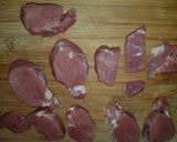Foto del paso 2 de la receta: Solomillo de cerdo con vino tinto y nueces