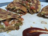 Chapatti pizza