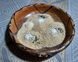 Une image de l'étape 1 de Galette de blé complet nigelle et noix de coco 🌾.