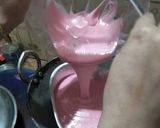 A picture of step 5 of Strawberry Cake - without Egg and Oven.