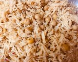 A picture of step 4 of White chanapulao/kabuli chanapulao.