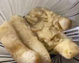 Une image de l'étape 1 de Muffins chocolat-bananes.