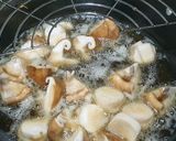 「炸杏鮑菇菇」家庭版無粉炸物的食譜步驟2照片