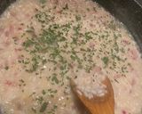 Rizottó füstölt lazaccal recept fázis 3 fotója