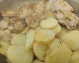 Foto del paso 4 de la receta: Pollo a la essen con papas