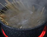 A picture of step 1 of Cacio e Pepe.