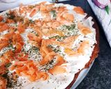 Une image de l'étape 3 de Tarte fine au saumon 😋#tablierdor2023.
