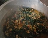 Foto langkah ke 3 dari resep Oblok-oblok Daun Singkong Tempe Teri.