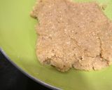 A picture of step 3 of Rice laddo.