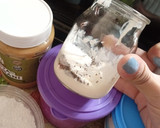 Foto del paso 2 de la receta: Pudding de avena y chía sabor coco fit