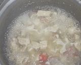 A picture of step 1 of Veg sweet corn soup.