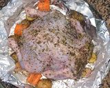 Foto langkah ke 3 dari resep Oven Roasted Chicken with Rosemary (menu diet).