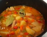 Foto del paso 6 de la receta Estofado de cerdo al ron con verduras + receta aprovechamiento