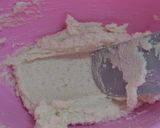 Foto del paso 1 de la receta: Ranita Birthday Cake relleno de compota de maracuyá y toronja