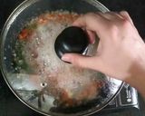 A picture of step 2 of Healthy Zero oil Oats Masala magic.
