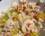 Foto del paso 1 de la receta: Tomates rellenos de ensalada de arroz