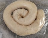 Foto del paso 14 de la receta: Ensaimada v4 (con masa madre) y rellena de crema pastelera